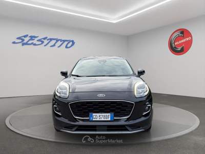 Ford Puma  1.0 ecoboost hybrid Titanium s&s 125cv Nero usata Cirò Marina