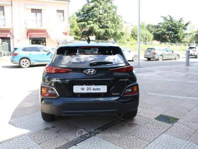 Hyundai Kona HEV 1.6 DCT XTech Nero usata Nova Milanese