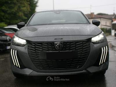 Peugeot 208 Hybrid 136 e-DCS6 GT Grigio usata Resana