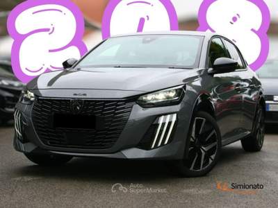 Peugeot 208 Hybrid 136 e-DCS6 GT Grigio usata Resana