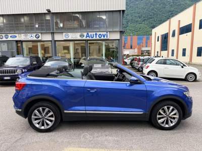 Volkswagen T-Roc Cabriolet 1.5 TSI ACT DSG Style Blu/Azzurro usata Iseo