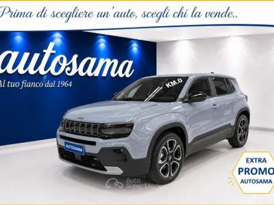 Jeep Avenger 1.2 Turbo 110 CV MHEV Summit KMZERO Grigio usata Rho