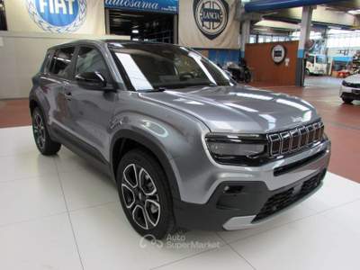 Jeep Avenger 1.2 Turbo 110 CV MHEV Summit KMZERO TETTO APRIBILE Grigio usata Rho