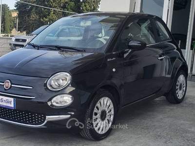 Fiat 500 1.0 hybrid Dolcevita 70cv Nero usata Vittoria