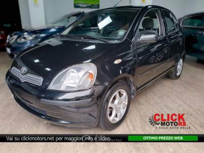 Toyota Yaris Yaris I 1.0 5p del 2000 Nero usata Chivasso Toyota Yaris Yaris I 1.0 5p del 2000 Nero usata Chivasso