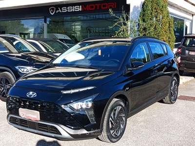 Hyundai Bayon Hybrid 48V iMT XLine Nero usata Assisi