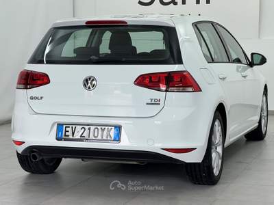 Volkswagen Golf Golf 5p 1.6 tdi Highline Bianco usata Fucecchio