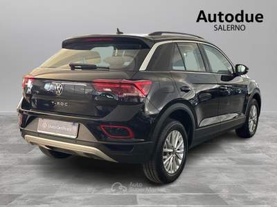 Volkswagen T-Roc  - t-roc 2.0 tdi life 115cv Nero usata Salerno