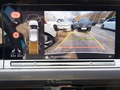 Volkswagen Golf 2.0 tsi 245cv dsg Black style 2022 camera 18" Bianco usata Monte Compatri