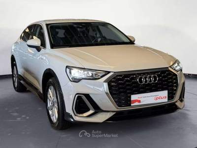 Audi Q3 Sportback 35 1.5 tfsi S line S-tronic camera 18" Bianco usata Monte Compatri