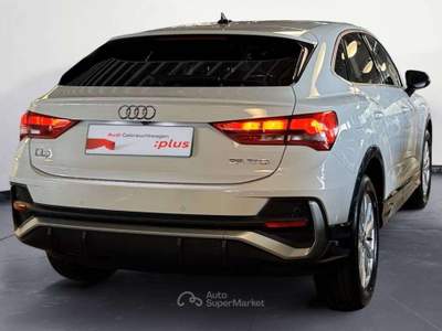 Audi Q3 Sportback 35 1.5 tfsi S line S-tronic camera 18" Bianco usata Monte Compatri
