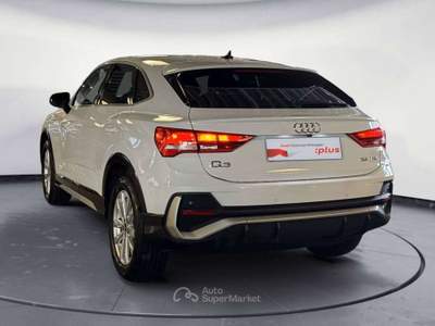 Audi Q3 Sportback 35 1.5 tfsi S line S-tronic camera 18" Bianco usata Monte Compatri