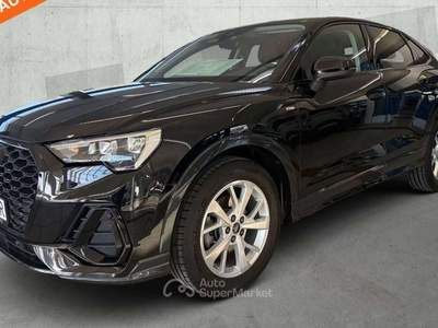 Audi Q3 Sportback 35 1.5 tfsi S line S-tronic Identity black  2022 Nero usata Monte Compatri
