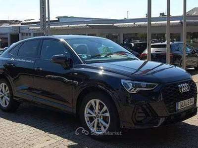 Audi Q3 Sportback 35 1.5 tfsi S line S-tronic Identity black 2021 18" Nero usata Monte Compatri
