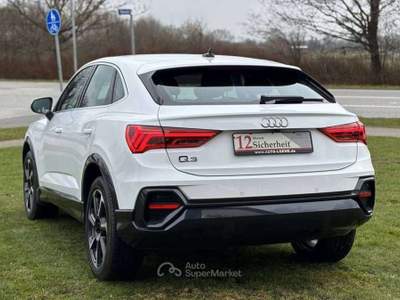 Audi Q3 Sportback 35 1.5 tfsi S line S-tronic camera 2023 19" Bianco usata Monte Compatri