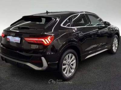 Audi Q3 Sportback 35 1.5 tfsi S line S-tronic 2023 18" Nero usata Monte Compatri