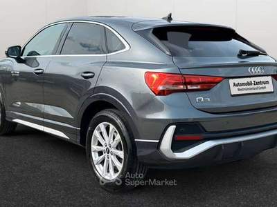 Audi Q3 Sportback 35 1.5 tfsi S line S-tronic 2022 camera 18" Grigio usata Monte Compatri