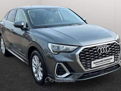 Audi Q3 Sportback 35 1.5 tfsi S line S-tronic 2022 camera 18" Grigio usata Monte Compatri