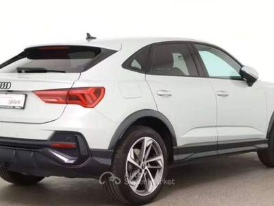 Audi Q3 Sportback 35 1.5 tfsi S line S-tronic Identity black camera 2023 19" Argento usata Monte Compatri