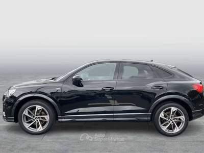 Audi Q3 Q3 Sportback 40 2.0 tfsi S Line quattro s-tronic 190cv Nero usata Monte Compatri
