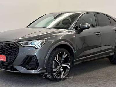 Audi Q3 Q3 Sportback 40 2.0 tfsi 190cv Identity black s line Grigio usata Monte Compatri