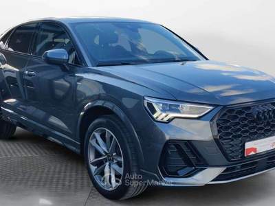 Audi Q3 Sportback 35 1.5 tfsi S line S-tronic Identity black camera 2025 19" Grigio usata Monte Compatri