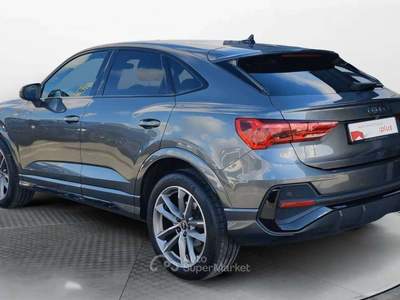 Audi Q3 Sportback 35 1.5 tfsi S line S-tronic Identity black camera 2025 19" Grigio usata Monte Compatri