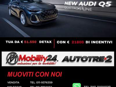 Audi Q5 TDI 150kW quattro S tronic S Line Edition TUA DA € 51.550 DETAX usata Giaveno