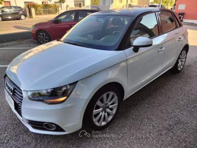 Audi A1 A1 SPB 1.2 TFSI Admired *NEOPATENTATI* Bianco usata Suzzara
