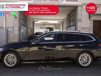 BMW Serie 3 330e BMW Serie 3 330e MSport auto Unicoproprietario Nero usata Torino