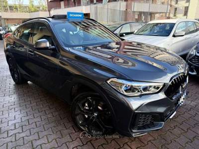 BMW X6 X6 xDrive30d 48V Msport TETTO PANORAMICO Grigio usata Sesto San Giovanni