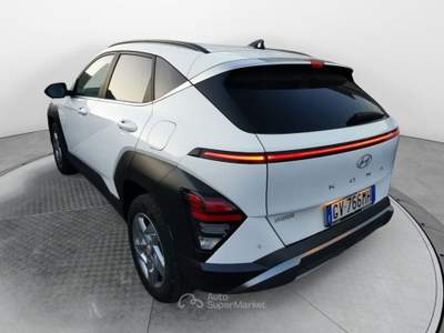 Hyundai Kona 1.0 t-gdi 48v x line 2wd 120cv mt Bianco usata Fisciano