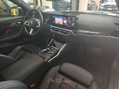 BMW Serie 2 220i 220 220i Coupe MSport auto Nero usata LISSONE