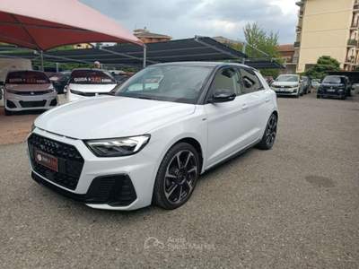 Audi A1 SPB 30 TFSI S tronic S line edition Identity Black Bianco usata Varese