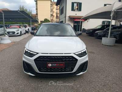 Audi A1 SPB 30 TFSI S tronic S line edition Identity Black Bianco usata Varese