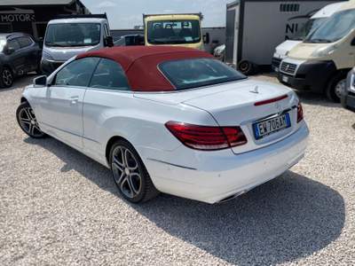 Mercedes-Benz Classe E E 220 BlueTEC Cabrio Premium Bianco usata Corato