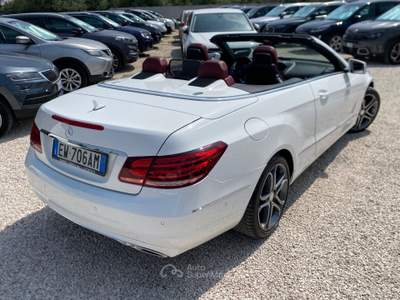Mercedes-Benz Classe E E 220 BlueTEC Cabrio Premium Bianco usata Corato