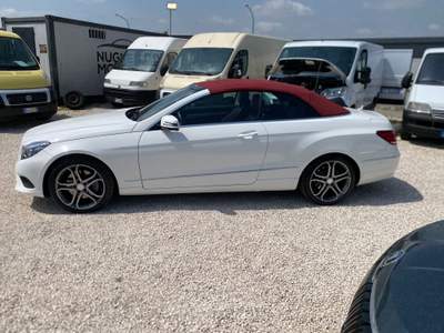 Mercedes-Benz Classe E E 220 BlueTEC Cabrio Premium Bianco usata Corato