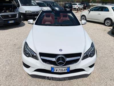 Mercedes-Benz Classe E E 220 BlueTEC Cabrio Premium Bianco usata Corato