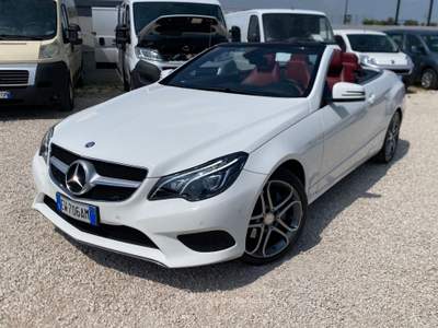 Mercedes-Benz Classe E E 220 BlueTEC Cabrio Premium Bianco usata Corato