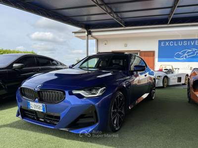 BMW Serie 2 230i 230 Serie 2 Coupe 230i Coupe MSport auto Blu/Azzurro usata Castel Gandolfo