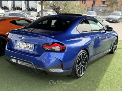 BMW Serie 2 230i 230 Serie 2 Coupe 230i Coupe MSport auto Blu/Azzurro usata Castel Gandolfo