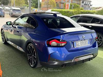 BMW Serie 2 230i 230 Serie 2 Coupe 230i Coupe MSport auto Blu/Azzurro usata Castel Gandolfo