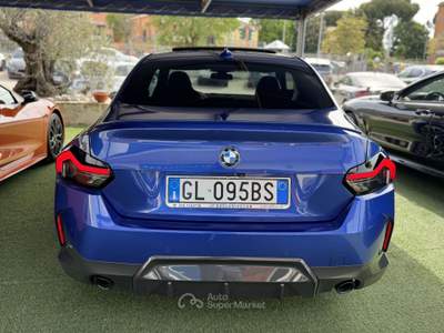 BMW Serie 2 230i 230 Serie 2 Coupe 230i Coupe MSport auto Blu/Azzurro usata Castel Gandolfo