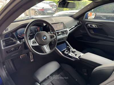 BMW Serie 2 230i 230 Serie 2 Coupe 230i Coupe MSport auto Blu/Azzurro usata Castel Gandolfo
