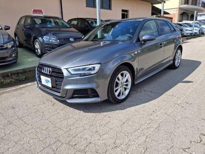 Audi A3 S-Line S-tronic Km 63.000 - 2020 Grigio usata CASTELLALTO