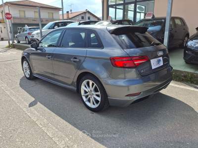 Audi A3 S-Line S-tronic Km 63.000 - 2020 Grigio usata CASTELLALTO