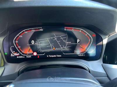 BMW Serie 3 318d 318 d 48V Touring Business Advantage Grigio usata Mazzano