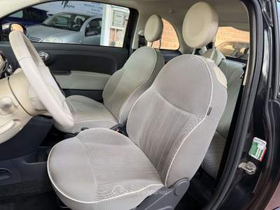 Fiat 500 1.2 Lounge 69cv Nero usata Ferrara