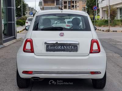 Fiat 500 1.2 Lounge 69cv Bianco usata Trentola Ducenta